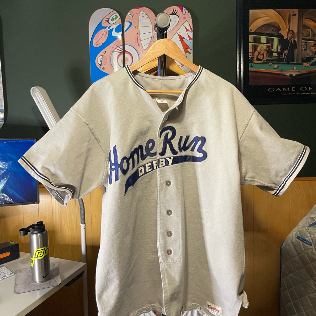 Rare 1970s Authentic Homerun Derby Jersey Size 52 Southland